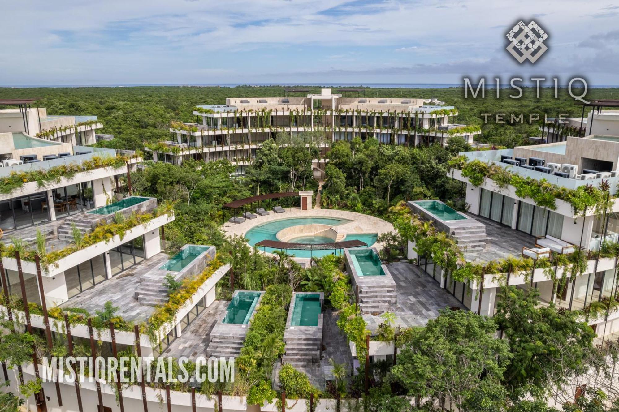 Mistiq Temple II Luxury Apartment تولوم المظهر الخارجي الصورة