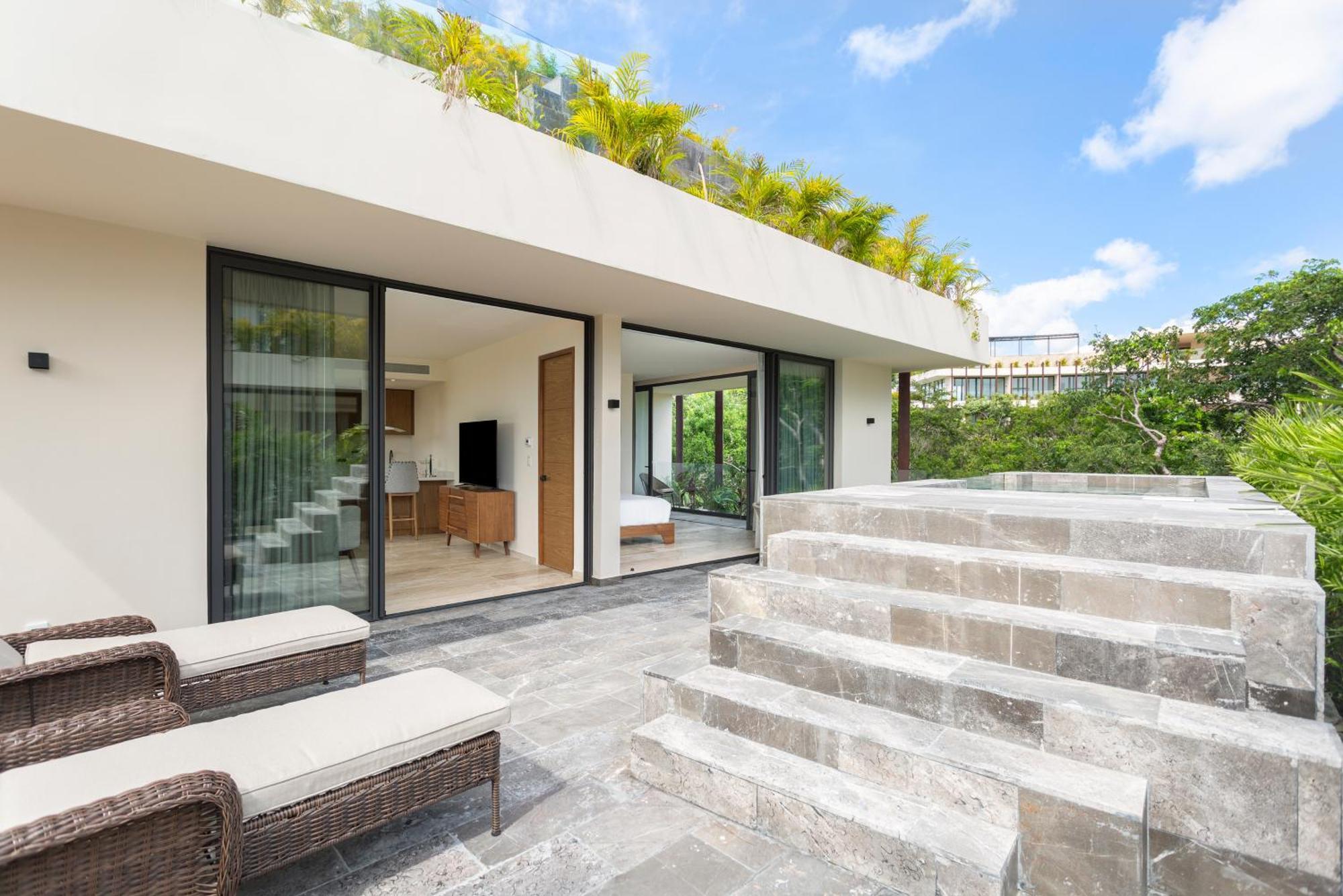 Mistiq Temple II Luxury Apartment تولوم الغرفة الصورة
